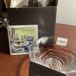 Simon Pearce Dessert Bowl