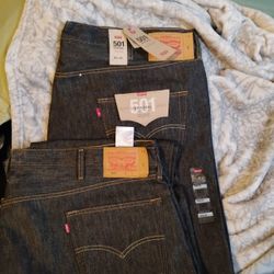Brand New 501 Hard Jeans 
