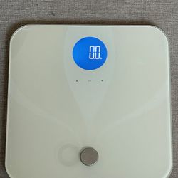 Digital Scale With Weight, BMI, Body Fat %, Muscle Mass, And Water %