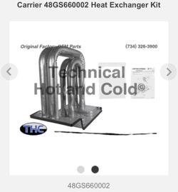BRAND NEW: Carrier Heat Exchanger Kit - **new***