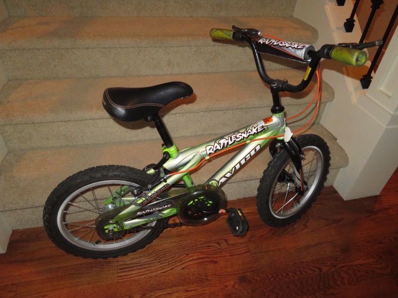 "Boys 16 inch Avigo Rattlesnake Bike"