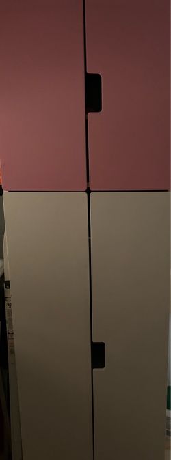 IKEA  pink doors