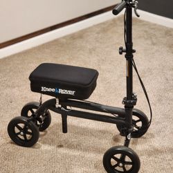 Knee Scooter With Upgraded Pad