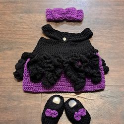 Octopus Vilian Costume Newborn Halloween