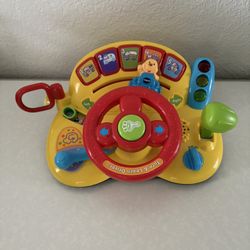 Vtech Turn And Learn Driver Steering Wheel Toy