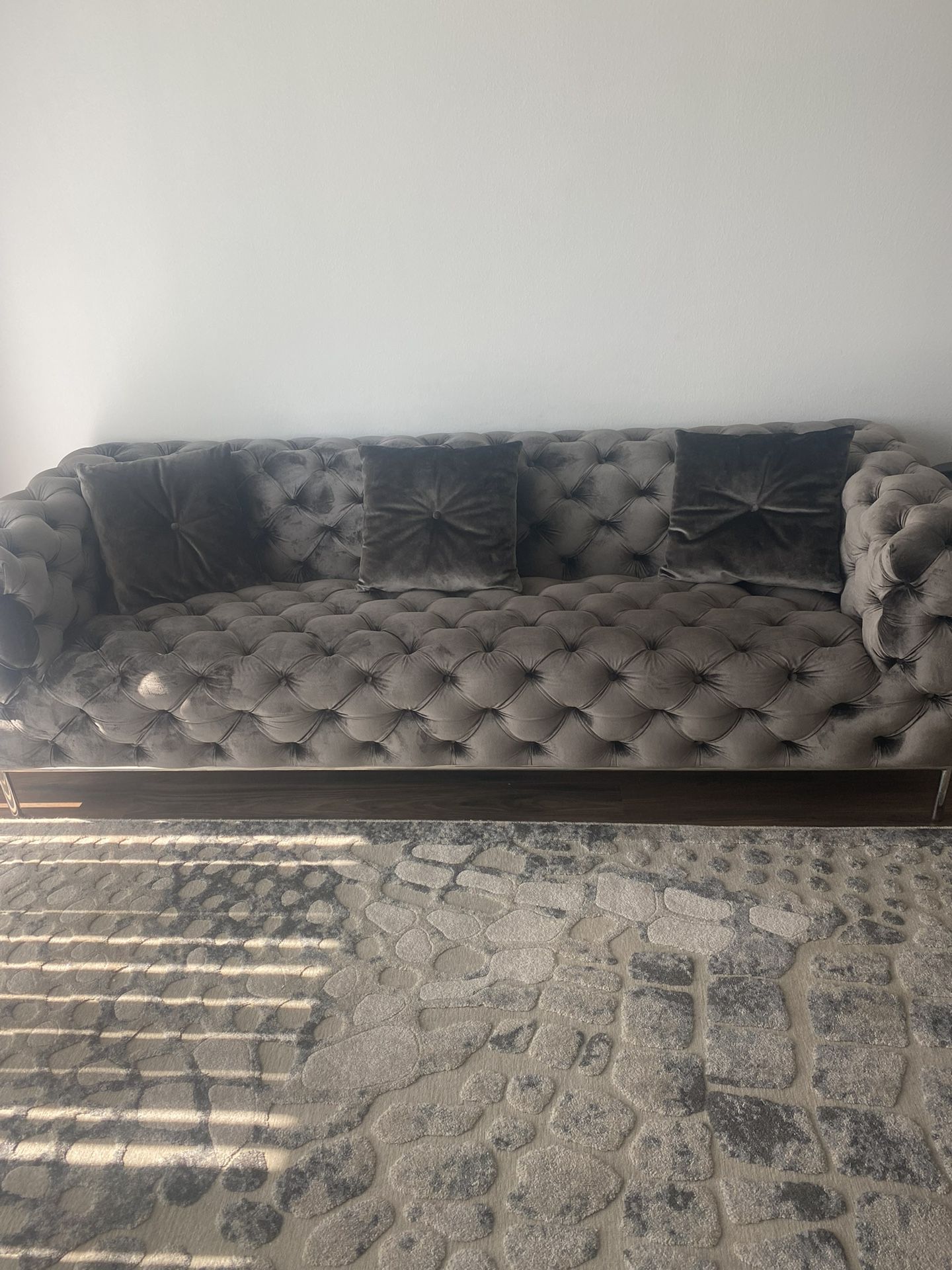 Sofa, Chair, & Area Rug 