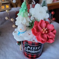 BOUQUETS  DE VELAS NAVIDEÑAS