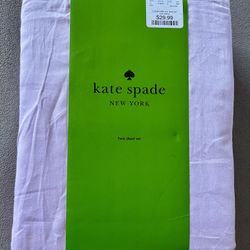 Kate Spade Twin Sheet Set - New!