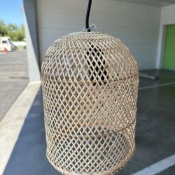 Woven Pendant Lights Set Of 3 