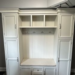 Mudroom Storage Bench Cabinets