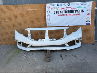 2019 2020 2021 Honda civic sedan front bumper cover used original OEM