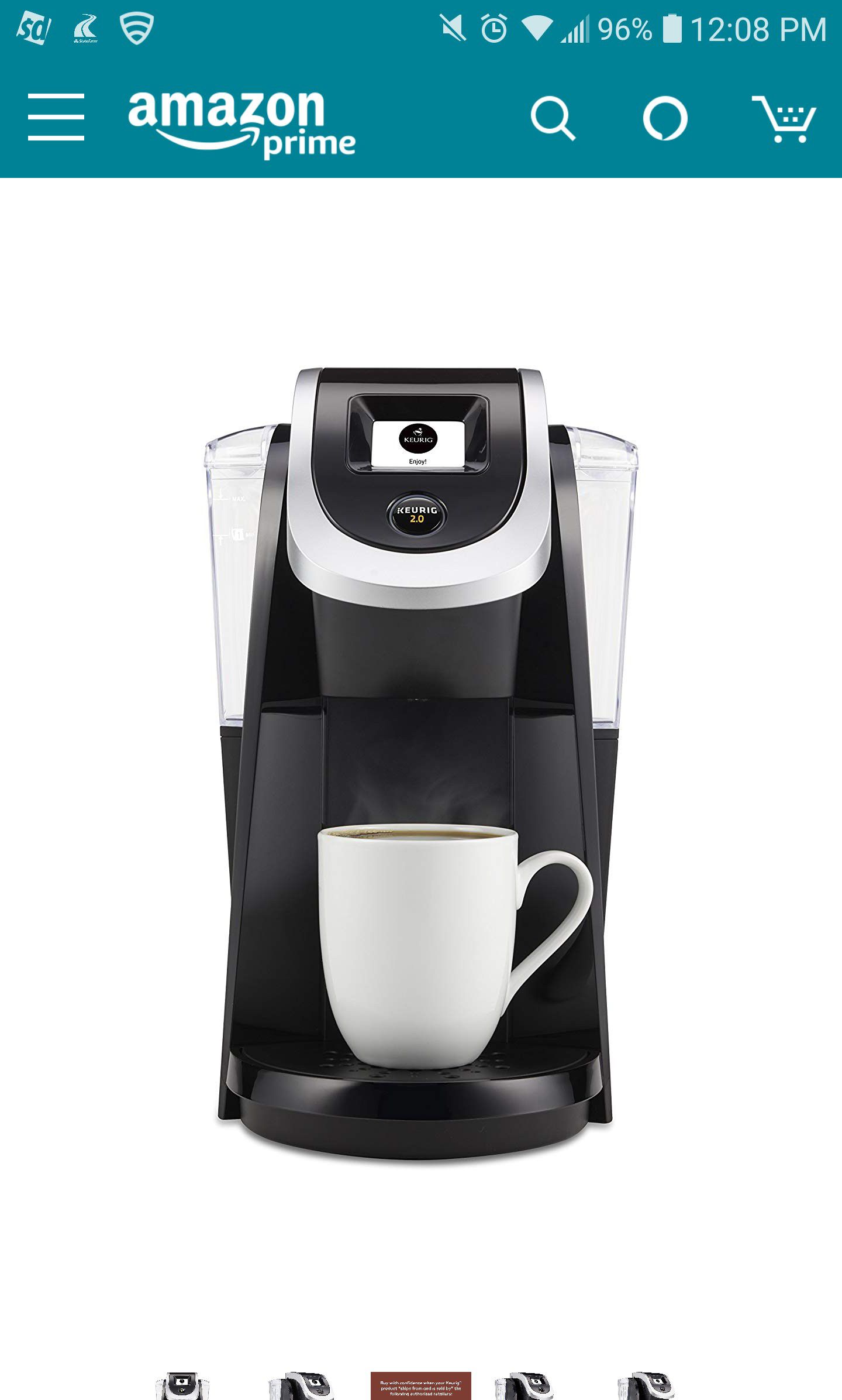 Keurig 2.0 K200 Brewing System / coffee machine