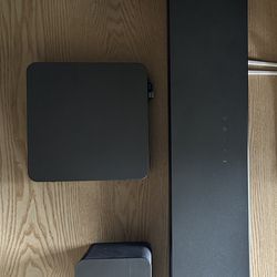 Soundbar and Wireless Speaker