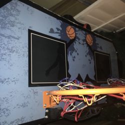 Pop-A-Shot Twin Baskets with Electronic Score  Indoor Basketball Arcade-Type Game