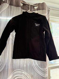 Reebok Black Full-Zip Hooded Jacket