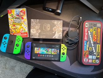 Nintendo Switch OLED Bundle with Games and Accessories