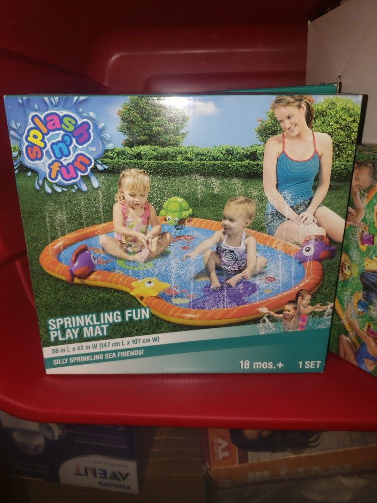 BEAT THE HEAT Silly Sprinkler And Friends Sea Mat 