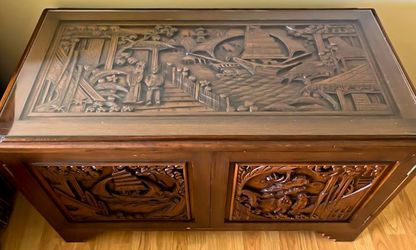 Hand Carved Vintage Chinese Furniture