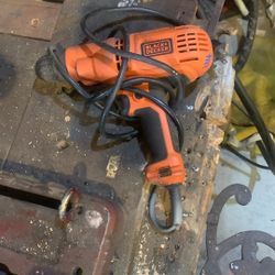 Black decker drill for mixing paint or screwing fast heavy duty cord 