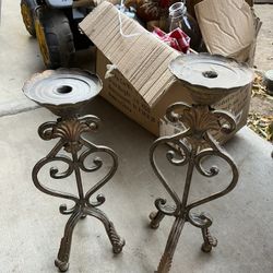 Metal Candle Stand Holder