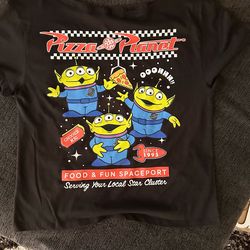 Toy Story pizza planet  new shirt off shoulder small new