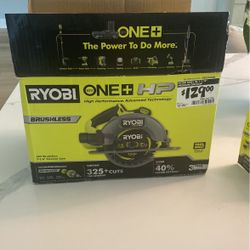 RYOBI 18V Brushless 7 1/4” Circular Saw