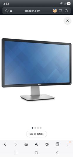 P2414H Dell Black 24in Wide Screen LED 1920x1080