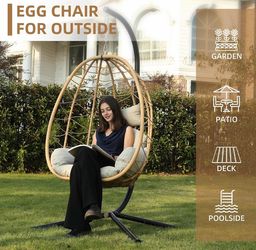 New-in-box Hanging Egg Chair