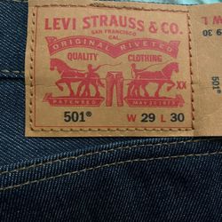 Levi’s Original Button Fly 501