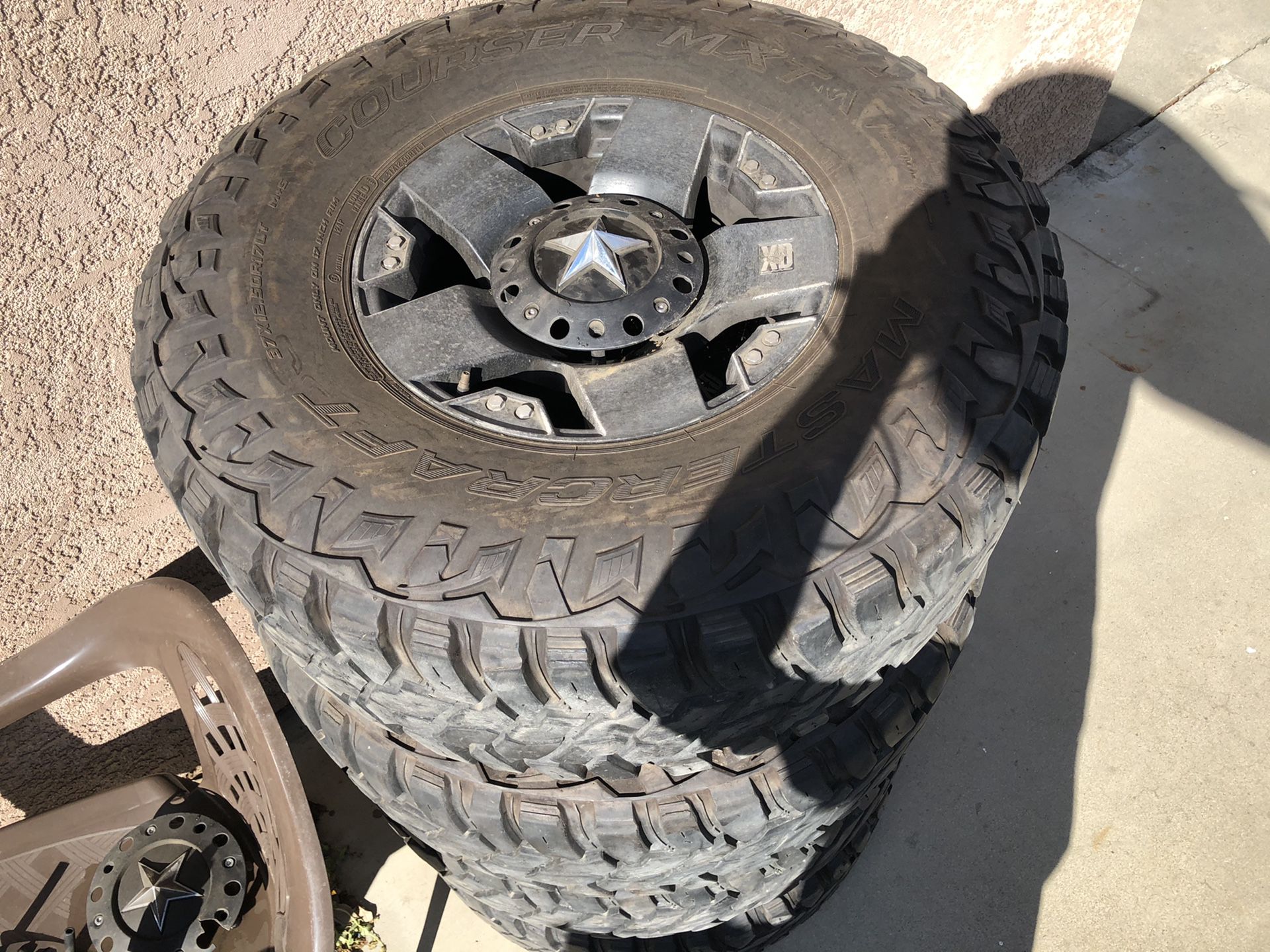 Rockstar XTC wheels 8x6.5 37x12.5R17