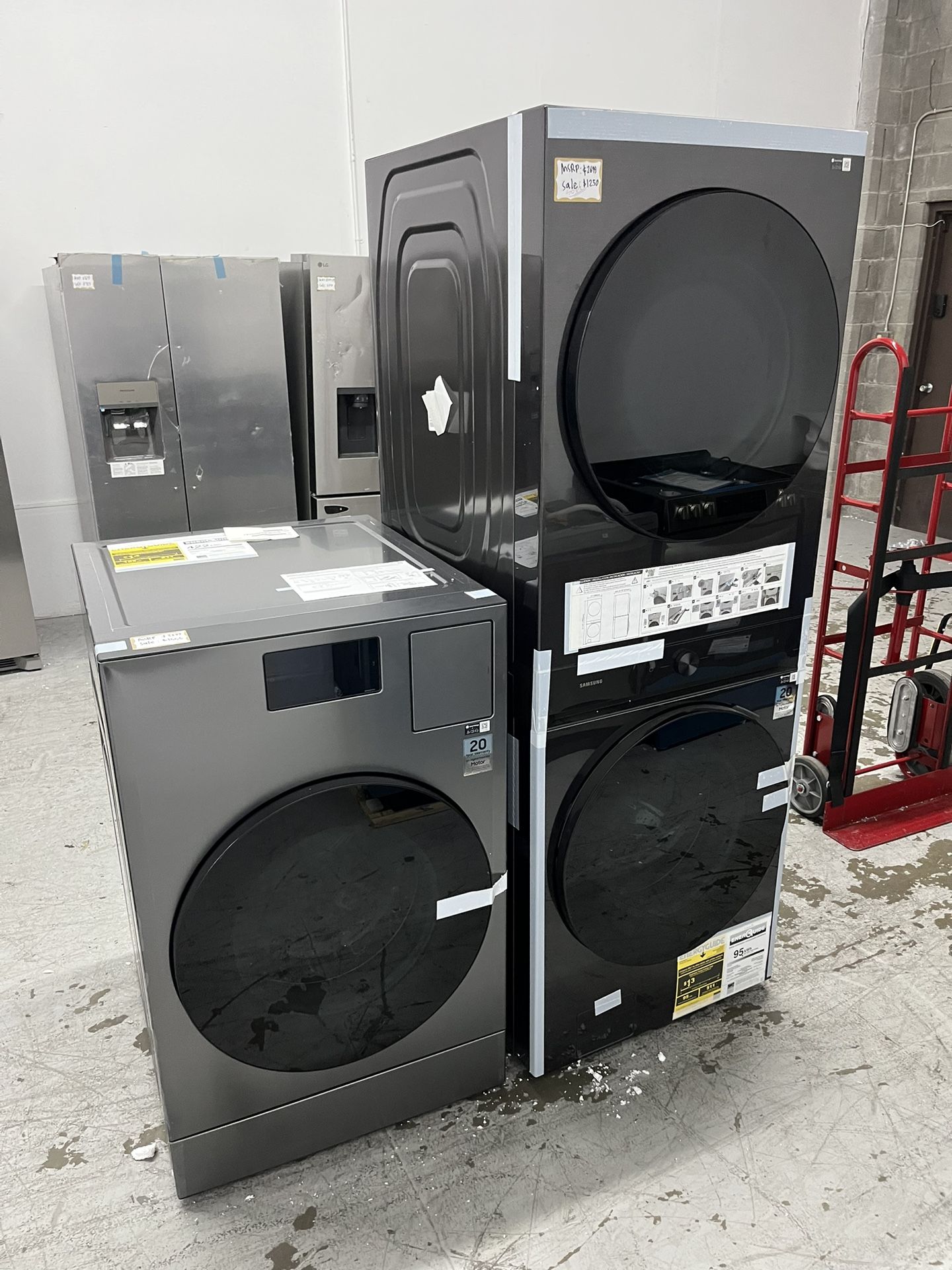(quick sellers) brand new Samsung laundry sets