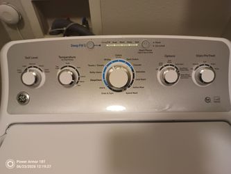 GE washer