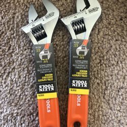 Klein Tools Extra Capacity Adjustable Wrench 15/16”