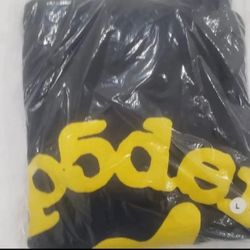 Sp5der Hoodie Yellow And Black
