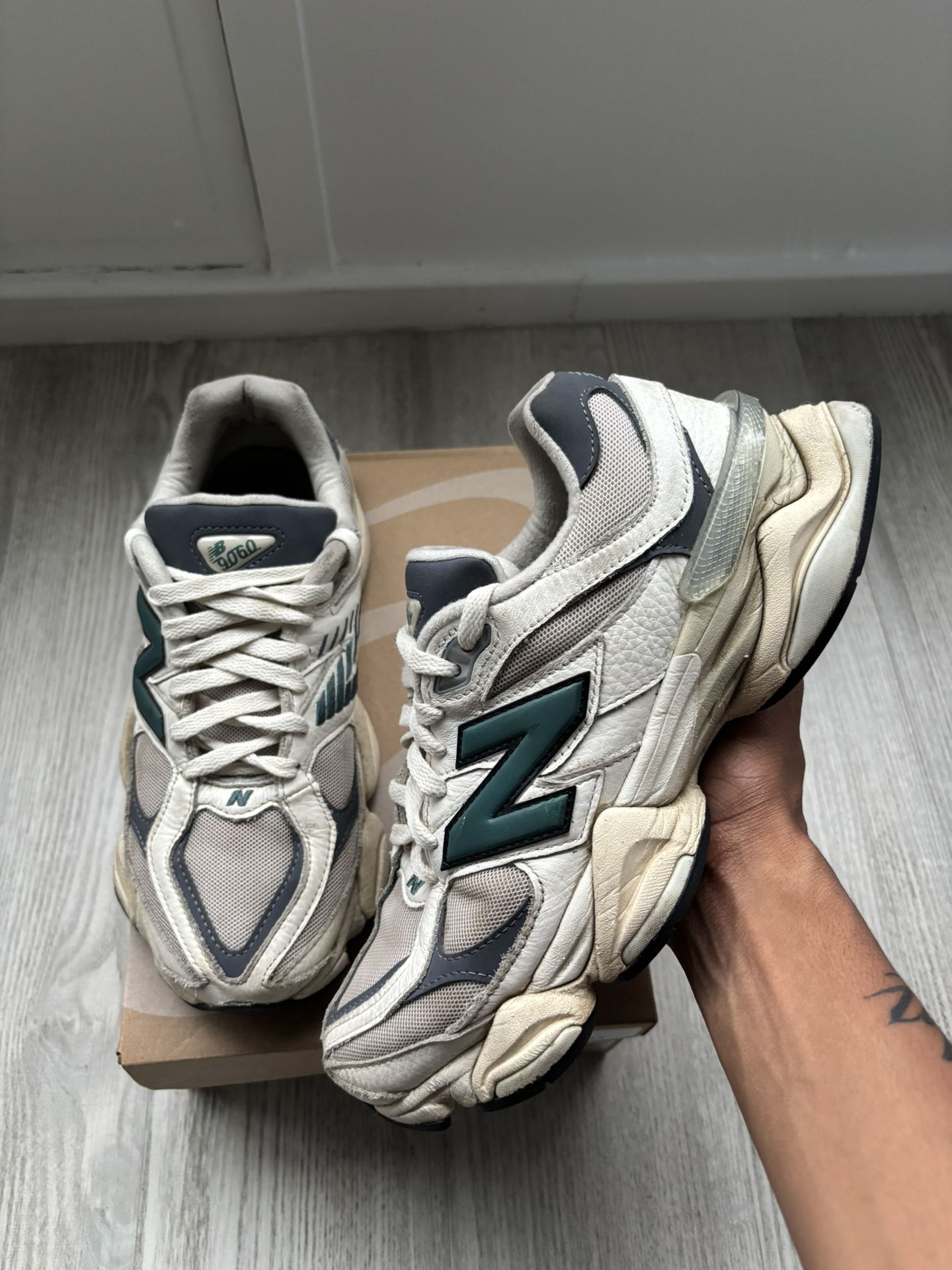 New Balance 9060 Sea Salt Yellow 