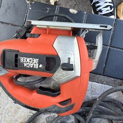 Black & Decker JS600 jigsaw, a power tool