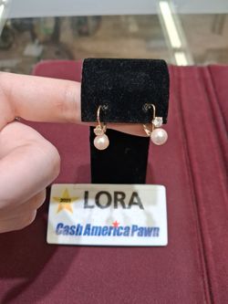 Dangle Earrings 14k