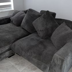 106" Wide Reversible Sofa & Chaise