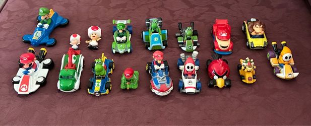 Mario Kart Die-Cast Car Collection – 17 Pieces