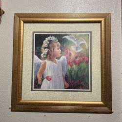Little Angel Girl Frame