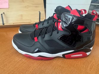 Jordan Flight Club 91 Black Red Sneakers