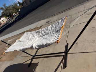HAMMOCK with STAND USED
