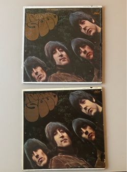 The Beatles Rubber Soul Vinyl LP – Two Copies