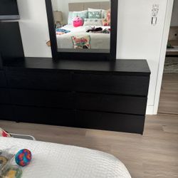 Dresser  And Mirror 