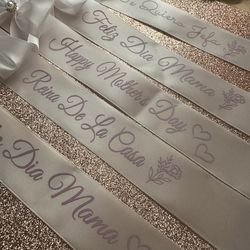 Personalized ribbon mother day