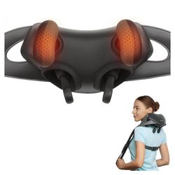 Etekcity FSA Eligible Cordless Neck Massager for Pain Relief Deep Tissue, Shiatsu Shoulder Massager with Heat