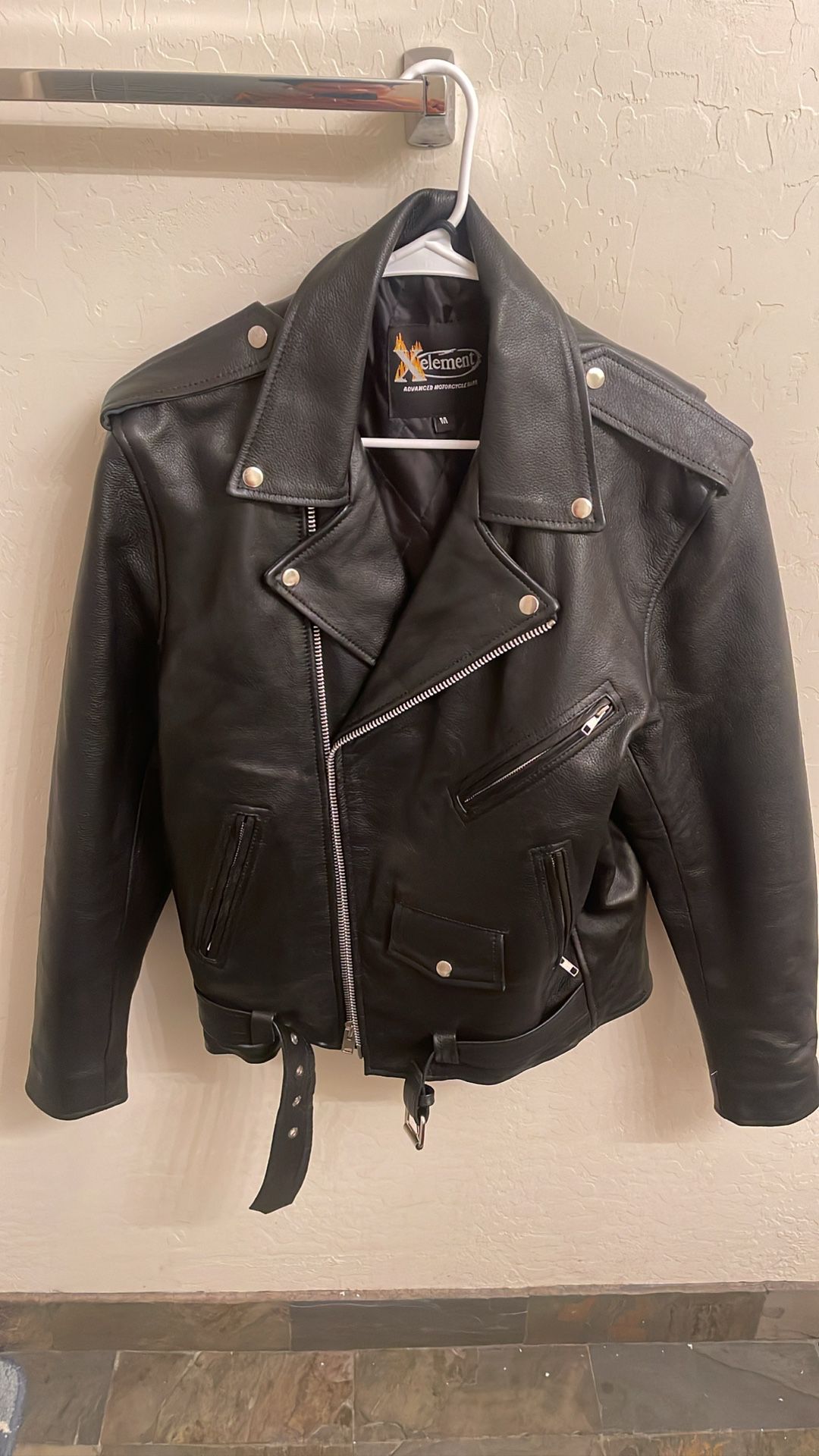 Leather Jacket Size M