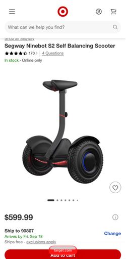 Ninebot S2 Self-Balancing Scooter by Segway