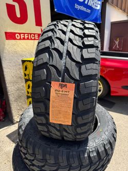 LT 33x12.50R20 RDR Mud Terrain Brand New 4 tires 33” 20” M/T 4 llantas
