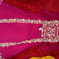 Pink Lengha